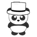 Top Hat Panda