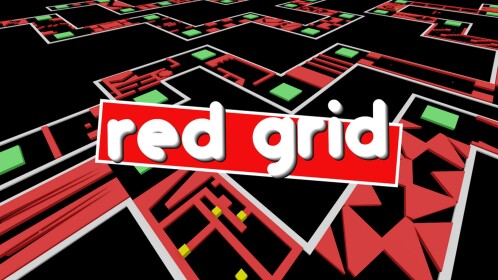 rotes Gitter