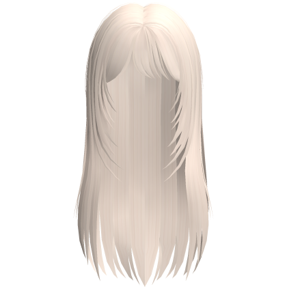 ♡ Blonde Long Wispy Grunge Emo Hair Roblox item