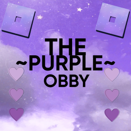 the ~purple~ obby (NEW ~ 15 LEVELS)