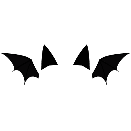 little bat wings w ears
