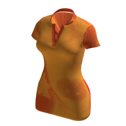 SCORCH Bitter Sweet Orange Dress