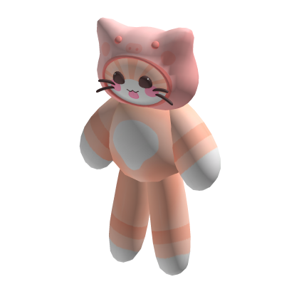 🐻 Orange Tiger Cat Bodysuit