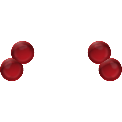  ♡ : giant cute red bobbles