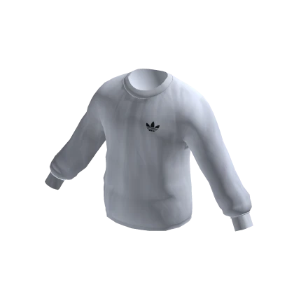 White adidas with black stripes roblox cheap