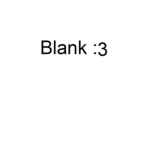 Blank :3