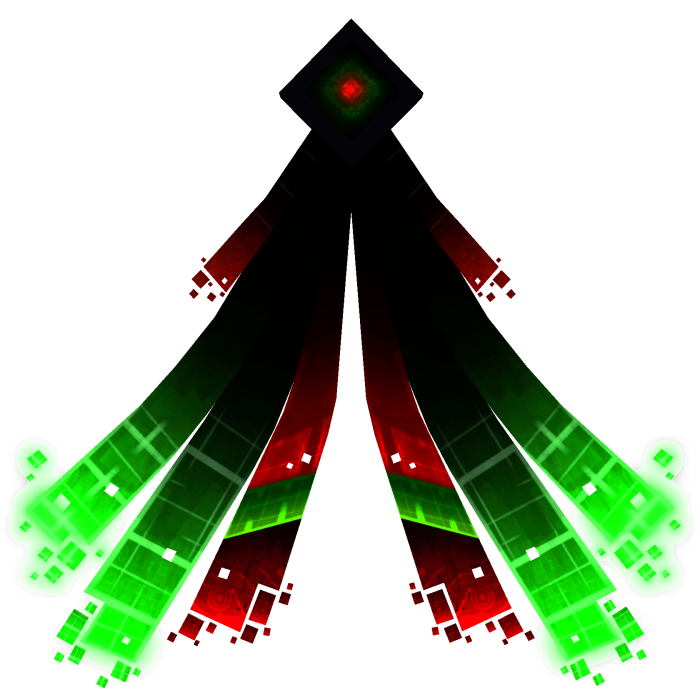 👾 1x1x1x1's Cyber Fragment cape [Glowing]