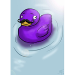 Ducks with moustaches