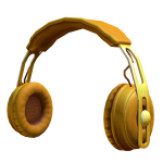 Gold Headphones