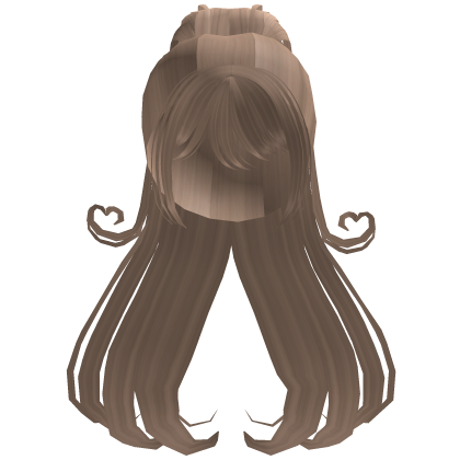 ♡:  Milktea Ponytail Hair Roblox item