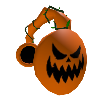 Roblox Item [Hallooween]🎃 Pumpkinphones