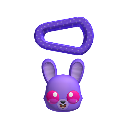 Cute Bonnie Bunny Animatronic Hairclips FNAF Roblox item