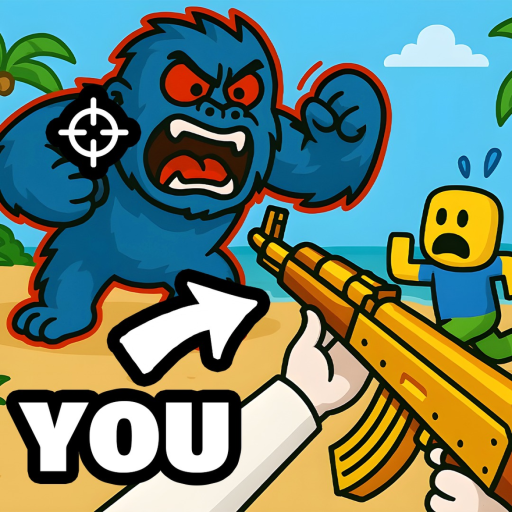 FIGHT DA GORILLA! 🦍 official Roblox game thumbnail