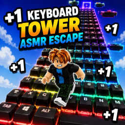 +1 Keyboard ASMR Tower Escape