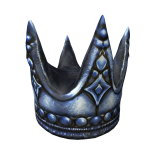 Six Pointed Tall Silver Crown