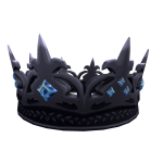 Thunderstone Jewelled Obsidian Crown of Queens