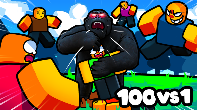 100 Humans Vs 1 Gorilla screenshot 2