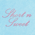 short n ‘sweet
