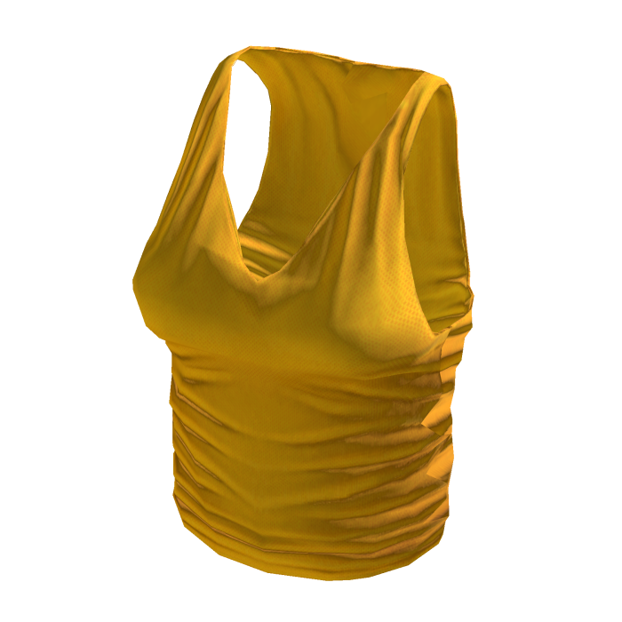 Yellow Cute Y2K Aesthetic Tank