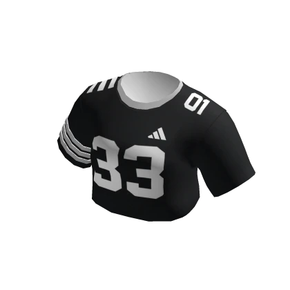 adidas Black and White American Football Jersey Roblox Item Rolimon s