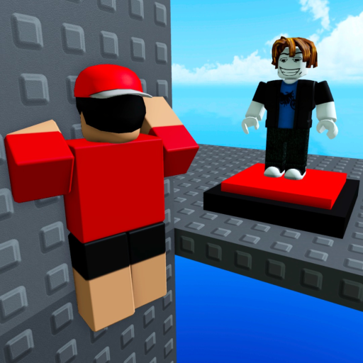 Wall Hop Troll Tower 🖐️ official Roblox game thumbnail