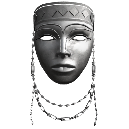  Silver Gaian Temprit Tomb Mask Roblox item