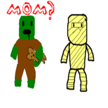 Cartoon Zombie And Mummy Roblox decal