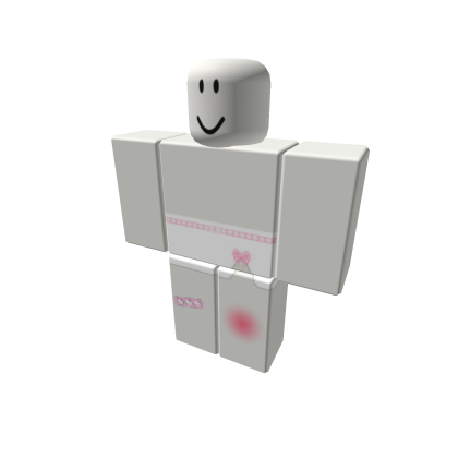 soft pink shorts w hk bandage Roblox