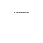 a random universe group