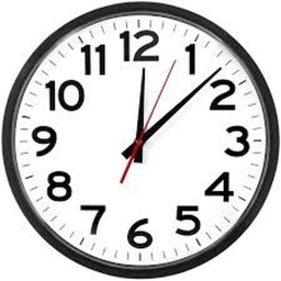 a clock.