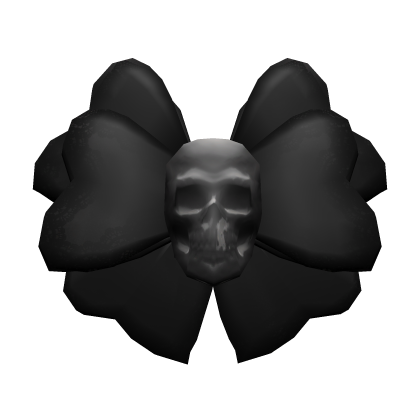 Goth Skull Bowtie