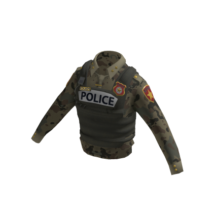 Camouflage police uniforms