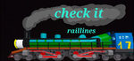 Check it railines