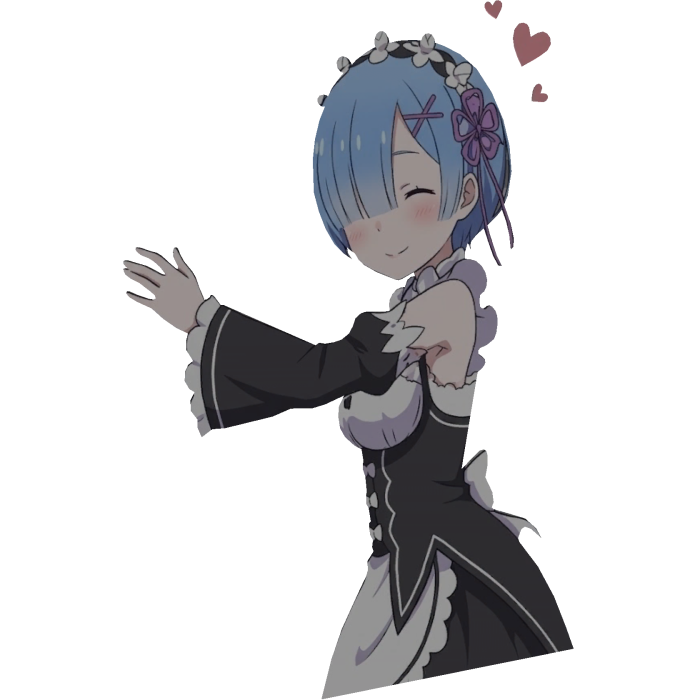 Cute Anime Girl Hug Rem