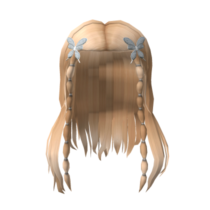 BB Y2K Aesthetic Long Hair in Blonde Roblox item