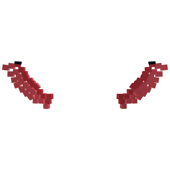 RED Blurple 8-Bit Wings [ADDON]