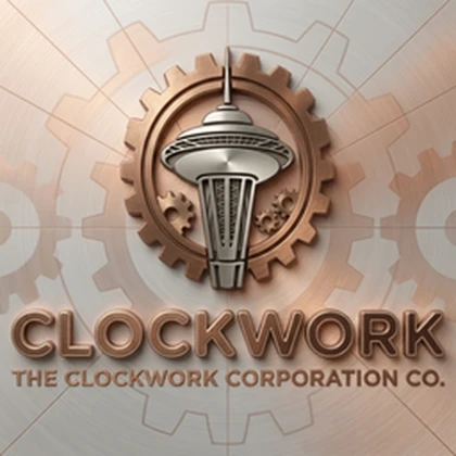 The Clockwork Corporation Roblox group icon