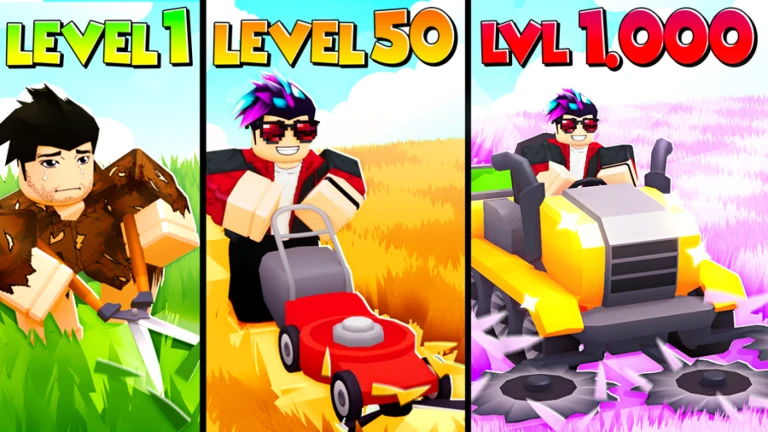 More About Mowing Simulator, Image source: Roblox.com