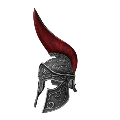 Silver Helm of Ares V2 Roblox item