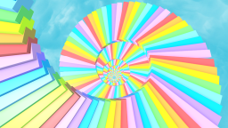 Łatwy Rainbow Obby 🌈