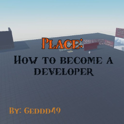 Place: How to become a Developer