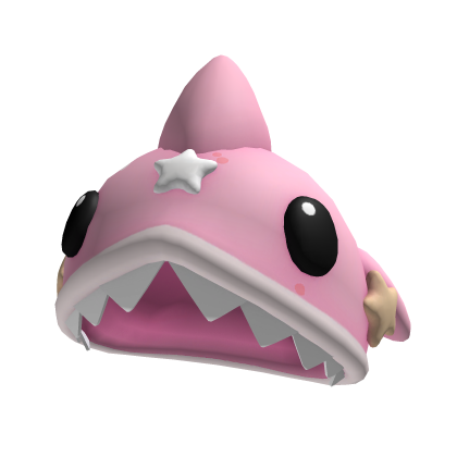 Pink Sharki Hood