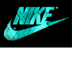 Teal Nike Fam