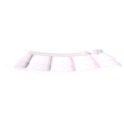 ♡ . cute pink dainty ruffle polka skirt