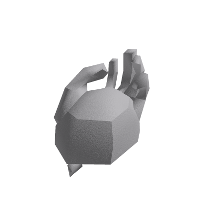 Hand Brooch (TEXTURE IN DESC)