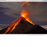Volcanoes Flames
