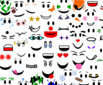 The Colorful Faces Of Roblox