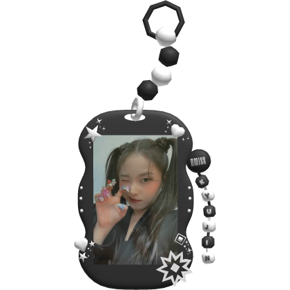 NMIXX Kyujin Photocard Kpop Keychain
