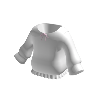 (white) back to school - collar sweater 3.0 thumbnail