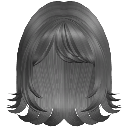 Soft Flipped Short Bob (Gray)